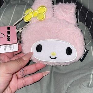 Loungefly My Melody Pink Plush Coin Purse